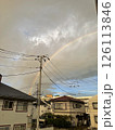 何気ない日常の風景、虹のかかる空 126113846
