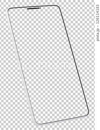 3D material_smartphone_white 3D material_smartphone_white 126114183
