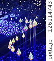幻想的に輝くイルミネーション 126114743