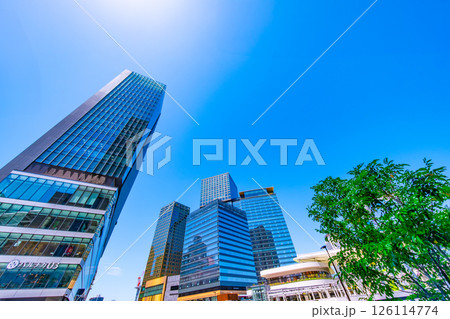 大阪駅西側の超高層ビル群 大阪駅西側の超高層ビル群 126114774