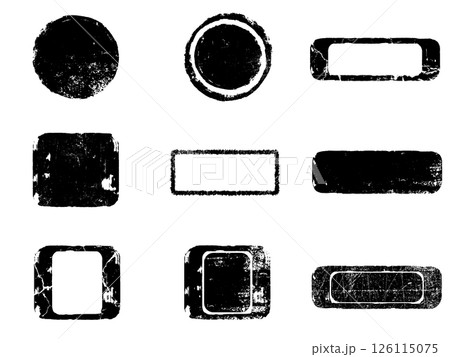 Black and white grunge. Distress overlay texture. Abstract surface dust and rough dirty wall background concept. Distress illustration simply place over object to create grunge effect. Vector EPS10. 126115075