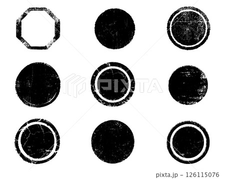 Black and white grunge. Distress overlay texture. Abstract surface dust and rough dirty wall background concept. Distress illustration simply place over object to create grunge effect. Vector EPS10. 126115076