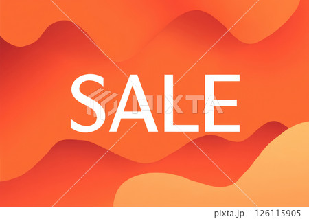 Colorful and vivid background for a shopping promotion, featuring bold text and modern advertising style. Great for banners, flyers, and marketing campaigns with dynamic visuals. 126115905