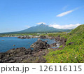 利尻島、利尻富士全景 126116115