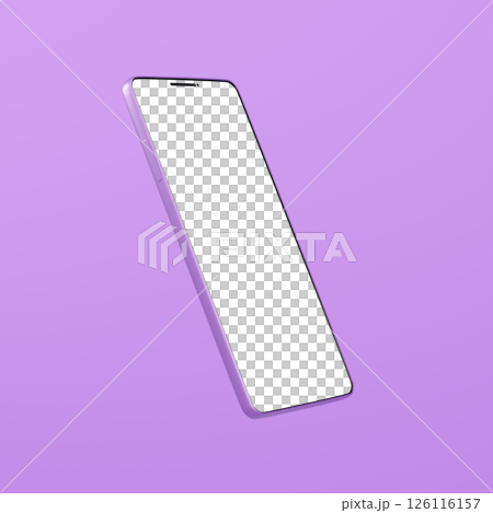 3D 材質_智慧型手機_紫色 126116157