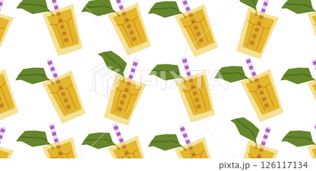 Striped Straw Lemonade Glass Pattern Striped Straw Lemonade Glass Pattern 126117134