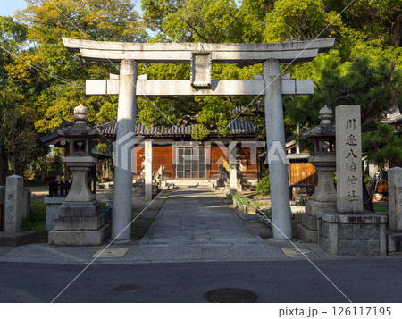 大阪市平野区の川辺八幡神社 大阪市平野区の川辺八幡神社 126117195