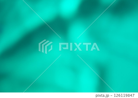 グリーンカラー系水の揺らぐ影のイメージ　(写真素材) 126119847