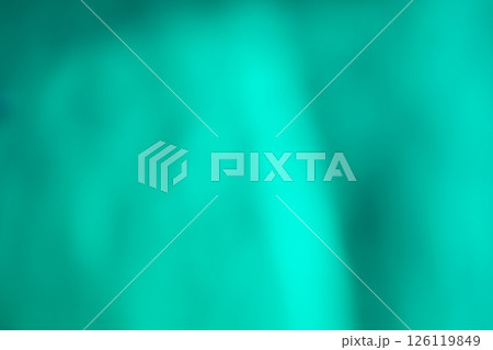 グリーンカラー系水の揺らぐ影のイメージ　(写真素材) 126119849