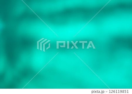 グリーンカラー系水の揺らぐ影のイメージ　(写真素材) 126119851