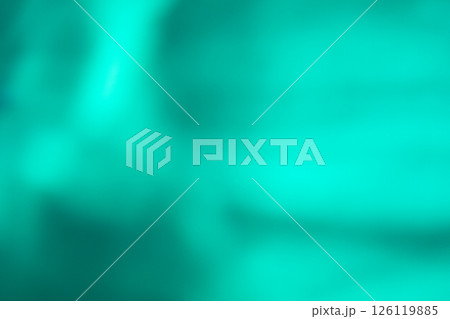 グリーンカラー系水の揺らぐ影のイメージ　(写真素材) 126119885