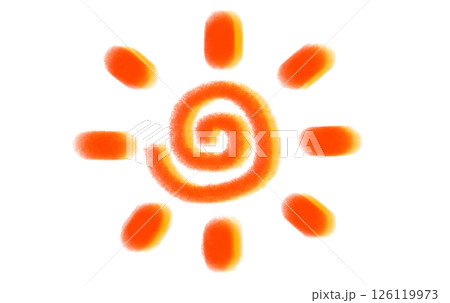 太陽のイラスト(JPEG/PNG) 太陽のイラスト(JPEG/PNG) 126119973