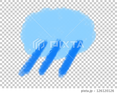 Rain illustration (JPEG/PNG) 126120126