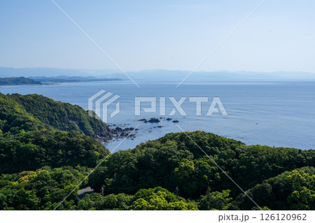 ヴィラ・サントリーニ（高知県土佐市）とそこからの眺め＊エーゲ海をイメージしたリゾートホテル 126120962