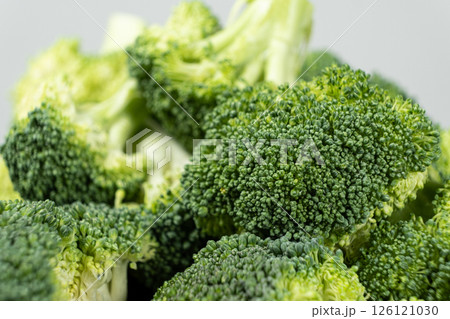 Natural Green Broccoli Vegetable Texture Macro Natural Green Broccoli Vegetable Texture Macro 126121030
