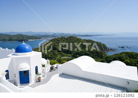 ヴィラ・サントリーニ（高知県土佐市）とそこからの眺め 126121092