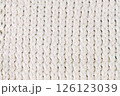 Handmade texture of knitted patter 126123039