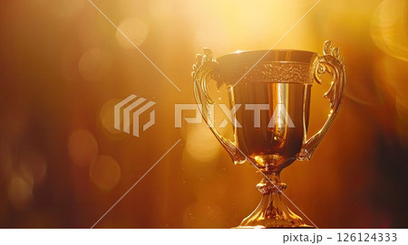 Trophy Award Concept. Generative AI 126124333
