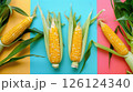 Vibrant Corn. Generative AI 126124340