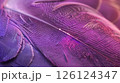 Violet feather pigeon close-up. Generative AI 126124347