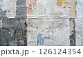 Wheat paste poster background. Generative AI 126124354