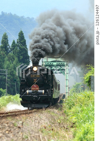 磐越西線「深戸橋梁を走るSLばんえつ物語」 磐越西線「深戸橋梁を走るSLばんえつ物語」 126124497
