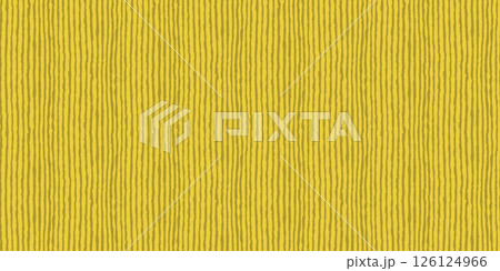 Abstract horizontal striped seamless pattern with hand drawn pencil textured lines. Fun background with sketchy scribble stripes in mustard yellow colors. Bright abstract vector seamless wallpaper. Abstract horizontal striped seamless pattern with hand drawn pencil textured lines. Fun background with sketchy scribble stripes in mustard yellow colors. Bright abstract vector seamless wallpaper. 126124966