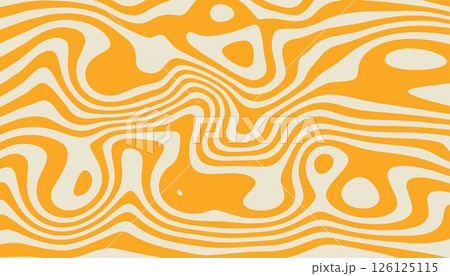 Abstract horizontal background with flowing wavy stripes. Smooth fluid motion creates a modern dynamic look Abstract horizontal background with flowing wavy stripes. Smooth fluid motion creates a modern dynamic look 126125115