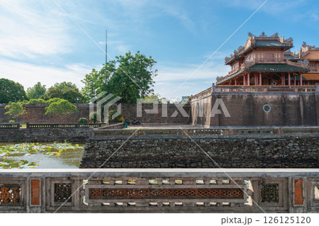 Hue Imperial City Royal Palace in Hue, Vietnam 126125120