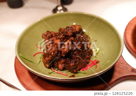 Signature Spicy Black Sauce Chicken Signature Spicy Black Sauce Chicken 126125220