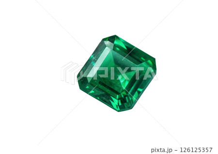 Emerald Gemstone 126125357