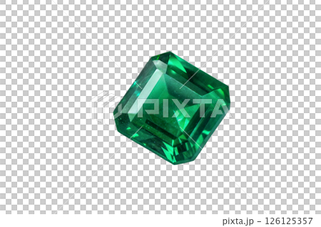 Emerald Gemstone 126125357