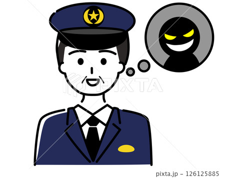 偽物の警察官 偽物の警察官 126125885