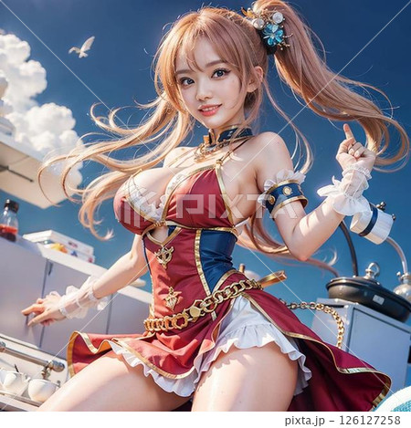 赤いドレス と!! 赤いドレス と!! 126127258