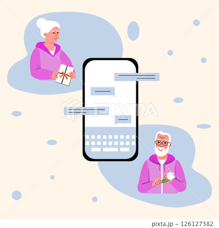 Retired people Birthday Valentine's day Romantic 126127382