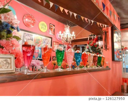 クリームソーダのオブジェ クリームソーダのオブジェ 126127950