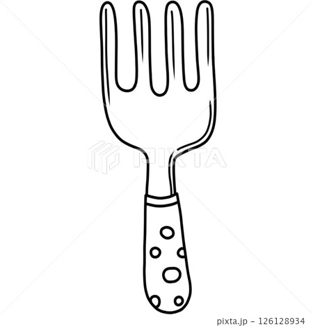 Hand fork Hand fork 126128934