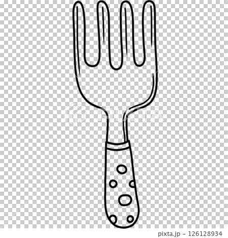 Hand fork Hand fork 126128934