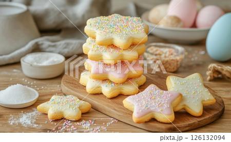 Pastel Easter Baking 126132094