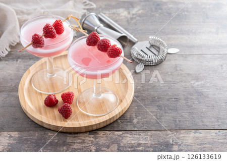 Elegant French Martini Cocktail Elegant French Martini Cocktail 126133619