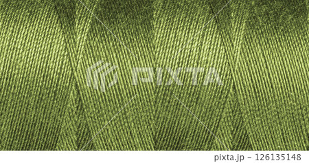 Green sewing thread texture 126135148