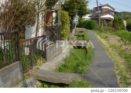 水路 東京八王子市 水路 東京八王子市 126139700