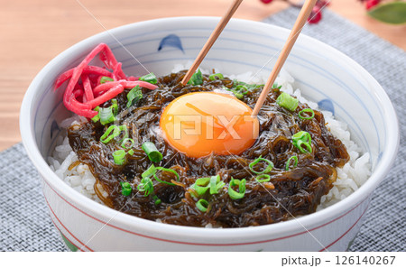 とってもヘルシー♪ もずく丼 とってもヘルシー♪ もずく丼 126140267