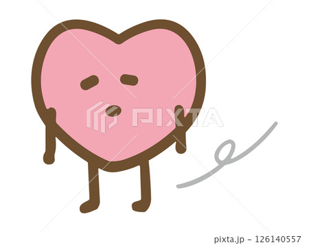 孤独なハートのキャラクター 126140557