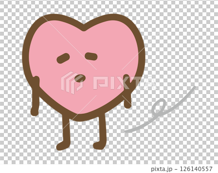 孤独なハートのキャラクター 126140557