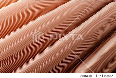 Peach fuzz wave texture in Generative AI. 126140682