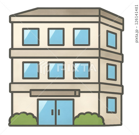 建物のイラスト 126141481