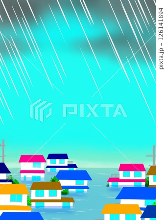 災害の街 126141894