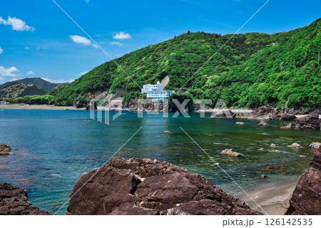 えびす洞の遊歩道から眺めるオーシャンビュー 126142535