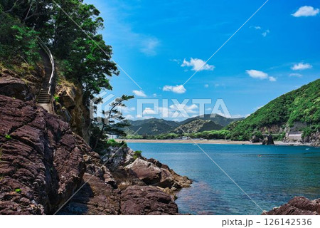 えびす洞の遊歩道から眺めるオーシャンビュー 126142536